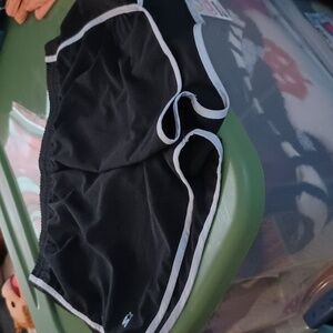 Black & White Running Shorts